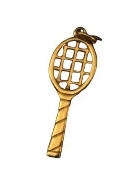 Vintage Trifari Amulet Tennis Racket charm